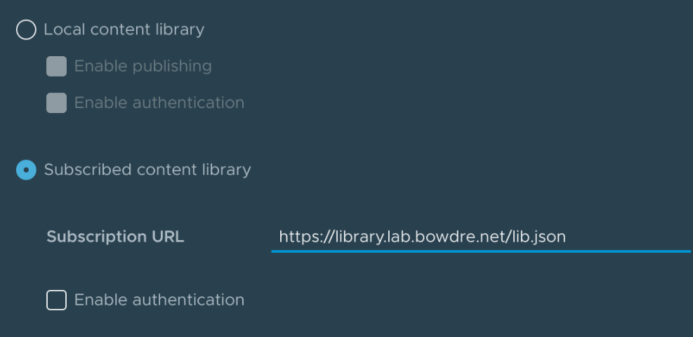 Library URL