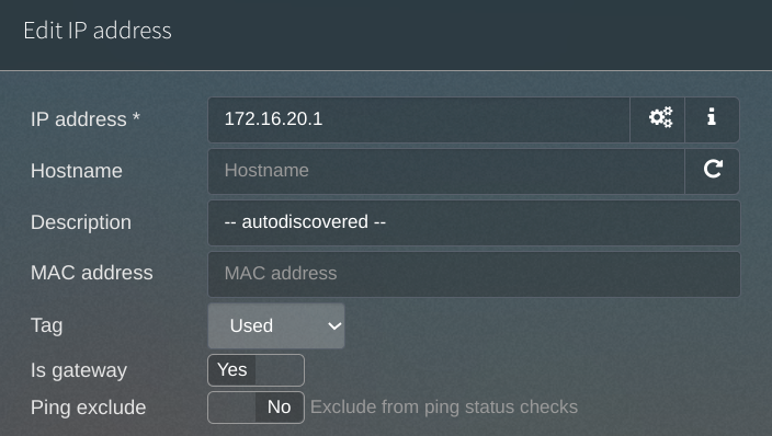 Identifying the gateway