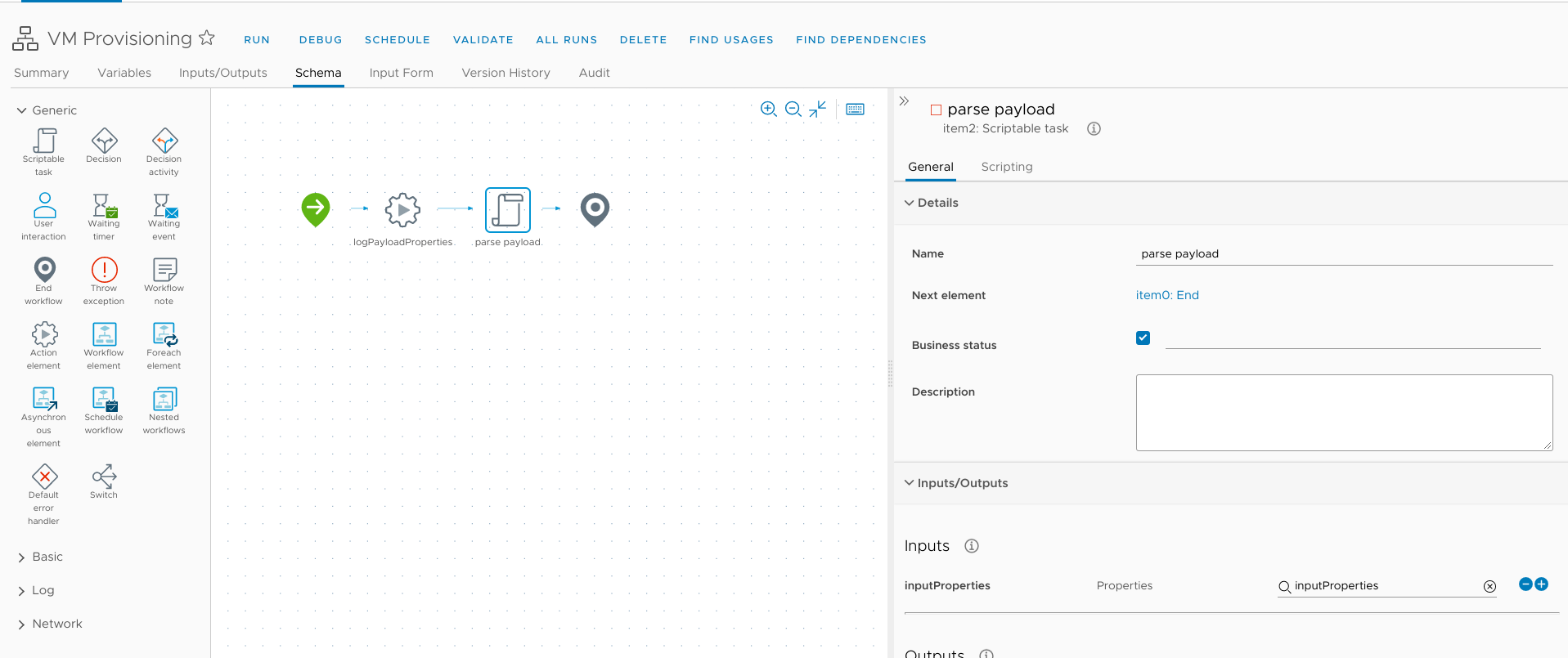 parse payload task