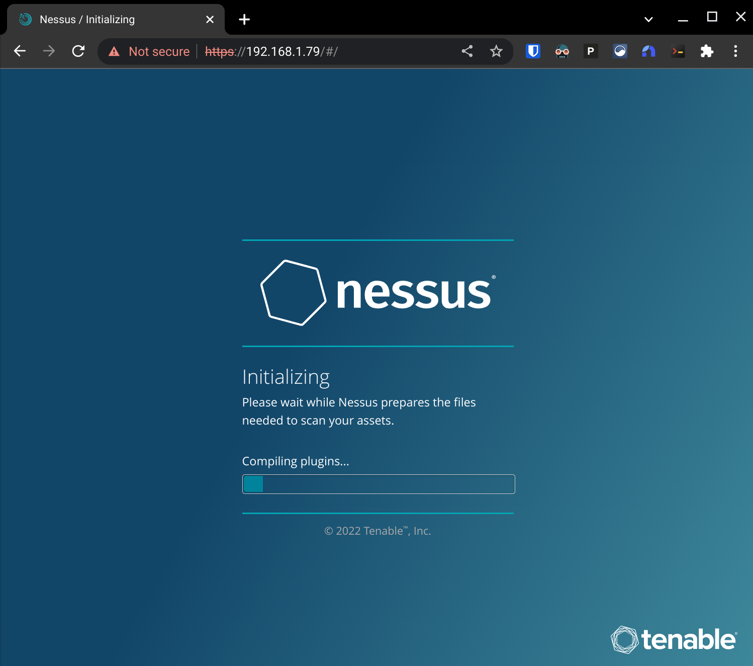 Nessus Initialization