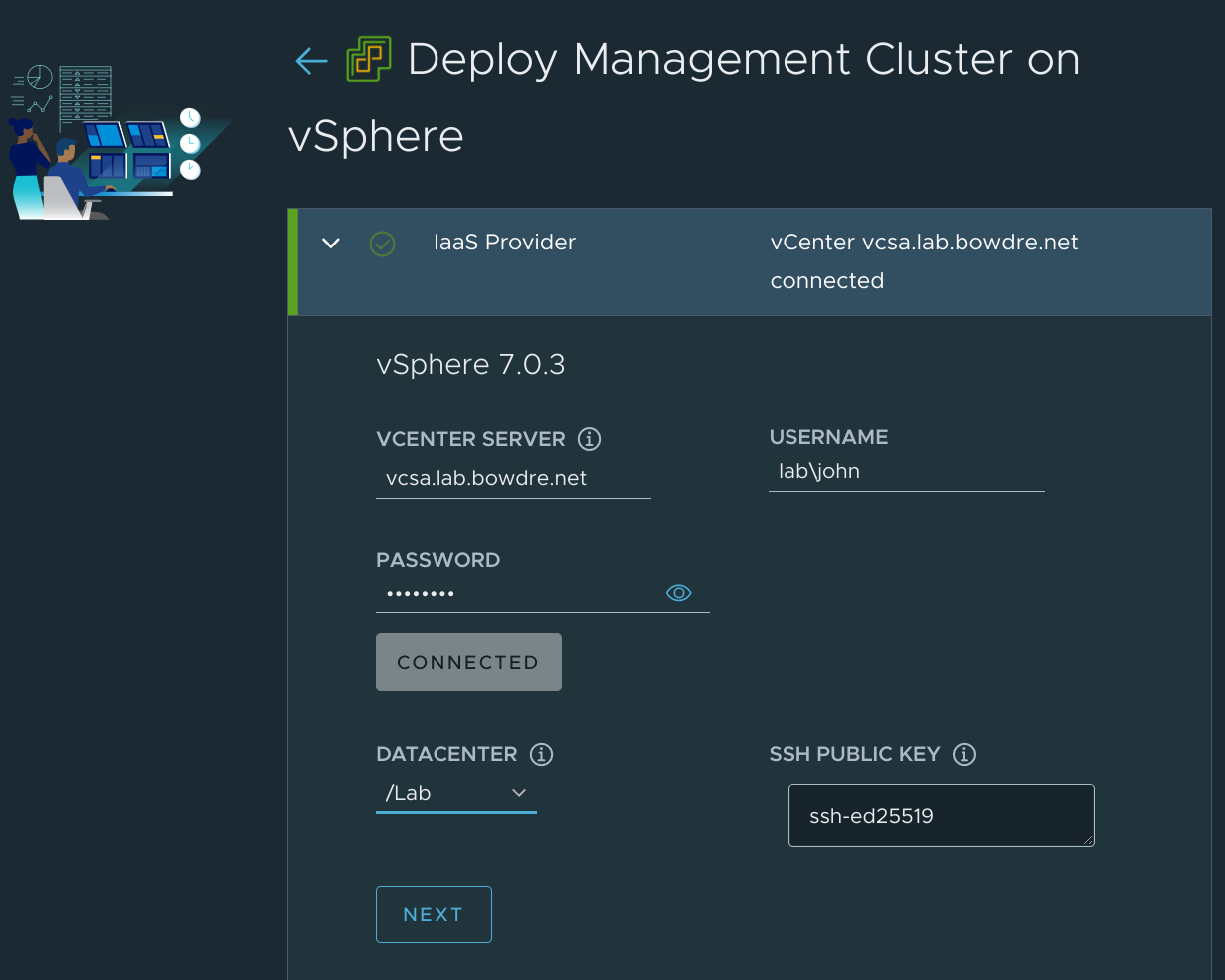 Configuring the IaaS Provider