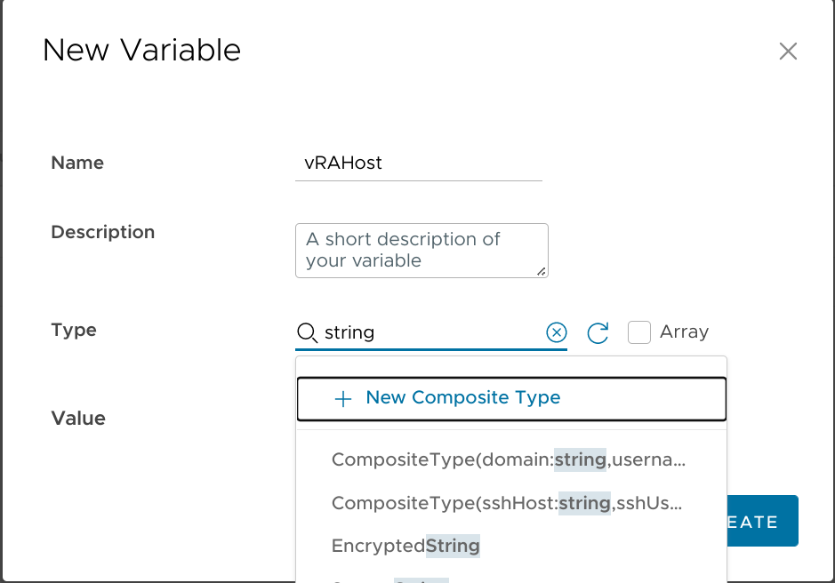 Creating the new variable