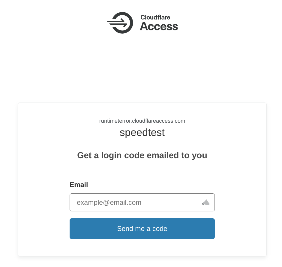 Access challenge