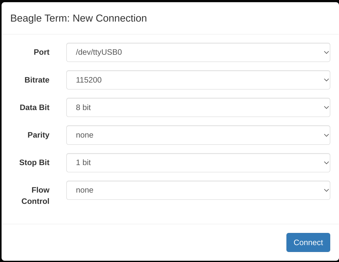 Beagle Term settings